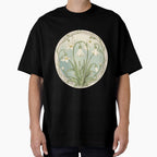 Art Nouveau Inspired Blooming Spring Snowdrops