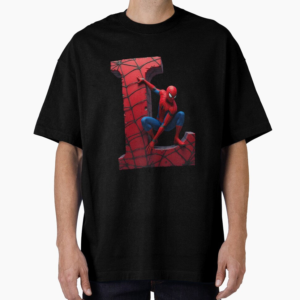 Spiderman Monogram Letter L