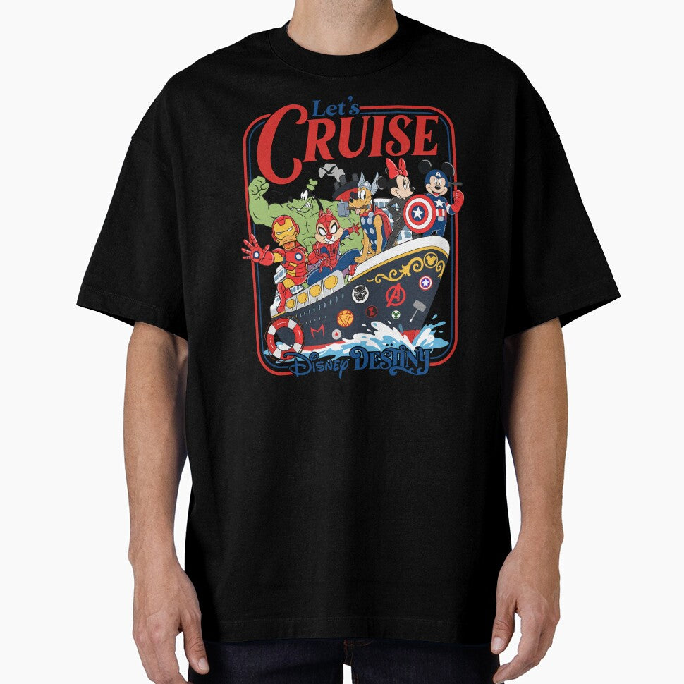 Let's Cruise Destiny Superheroes Cartoon Friends