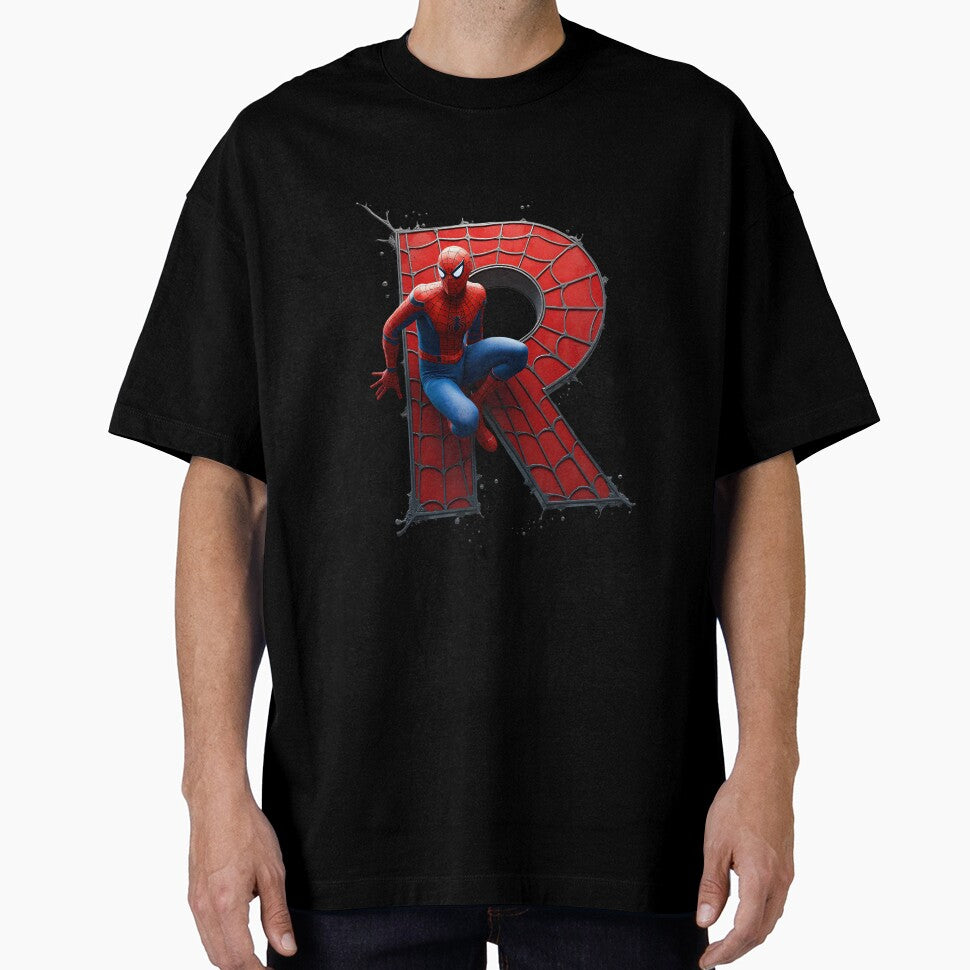 Spiderman Monogram Letter R