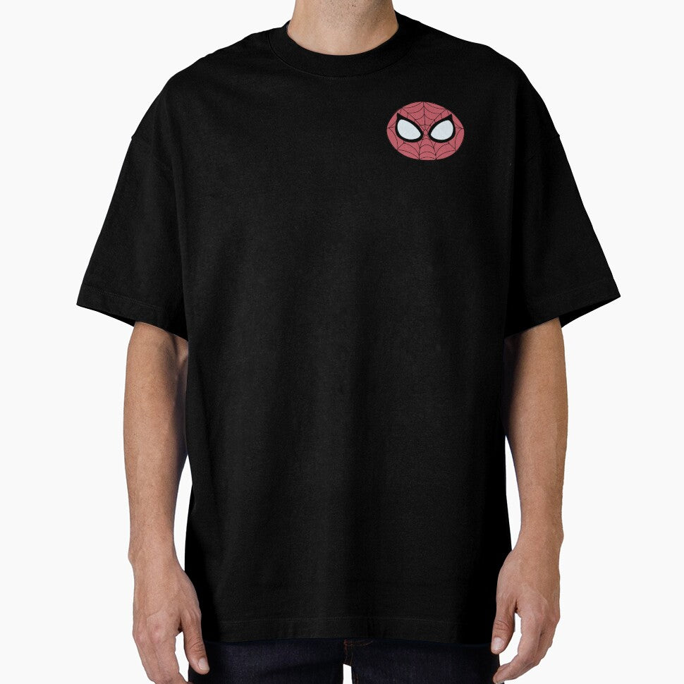 2. Children's Minimalist Spider-Man, Peter Parker, Marvel Comics, Blue Fan Art