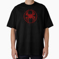 Miles Morales Spiderman spider on chest red
