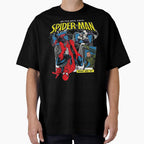 Vintage Superhero Comic Cover Graphic Shirt, Web Hero Action Tee