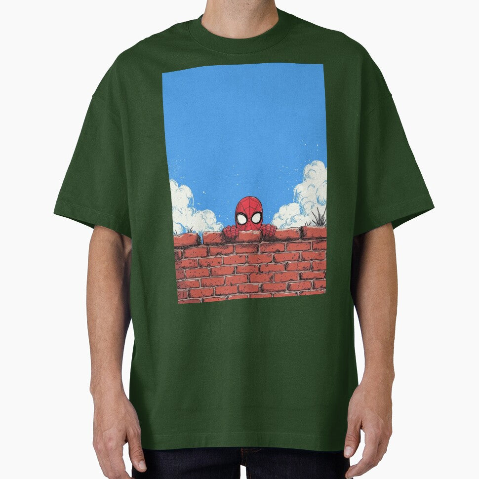 Spider man and bricks