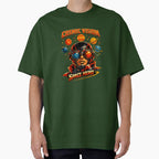 Cosmic Vision Space Hero Retro Comic Sci-Fi Vintage Art