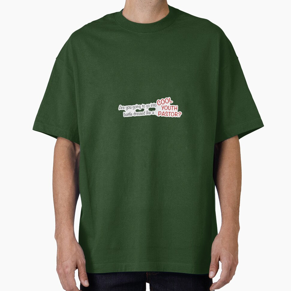 Are you going to go into battle dressed like a cool you pastor?