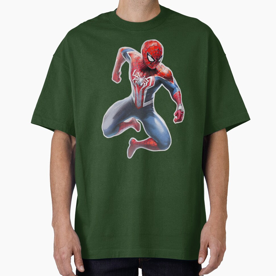 Spidey Jump Red Background