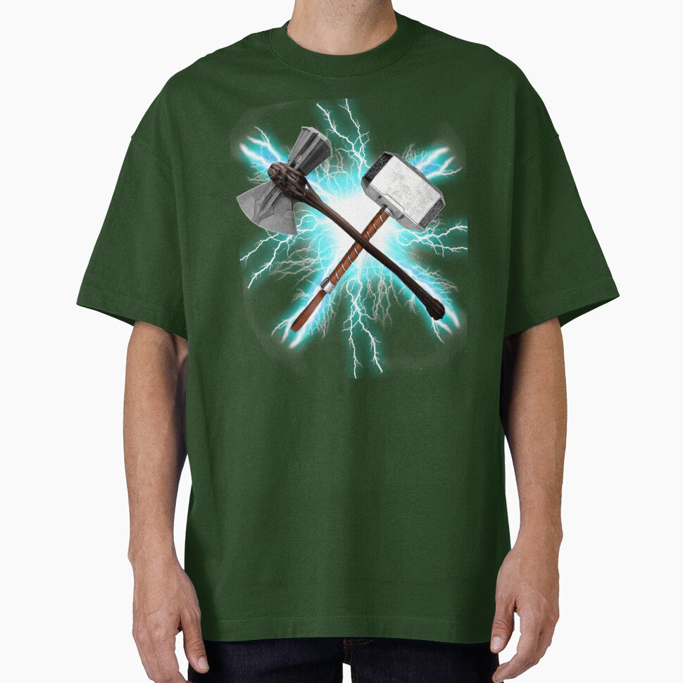 Stormbreaker and Mjolnir Thor