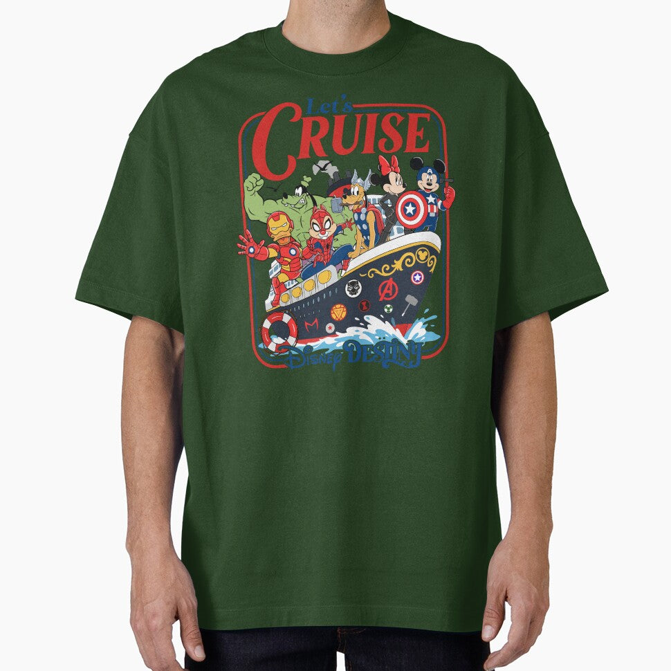 Let's Cruise Destiny Superheroes Cartoon Friends