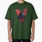 Spiderman Monogram Letter V