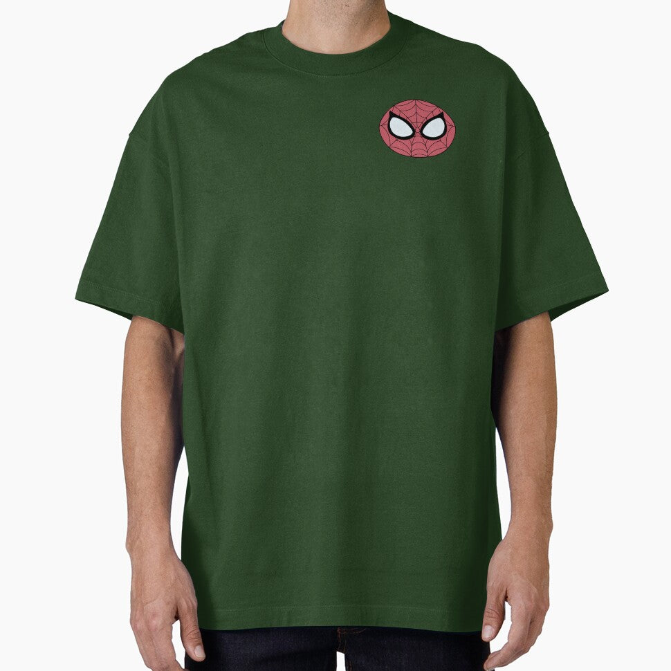 2. Children's Minimalist Spider-Man, Peter Parker, Marvel Comics, Blue Fan Art