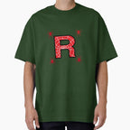 Lettre R red