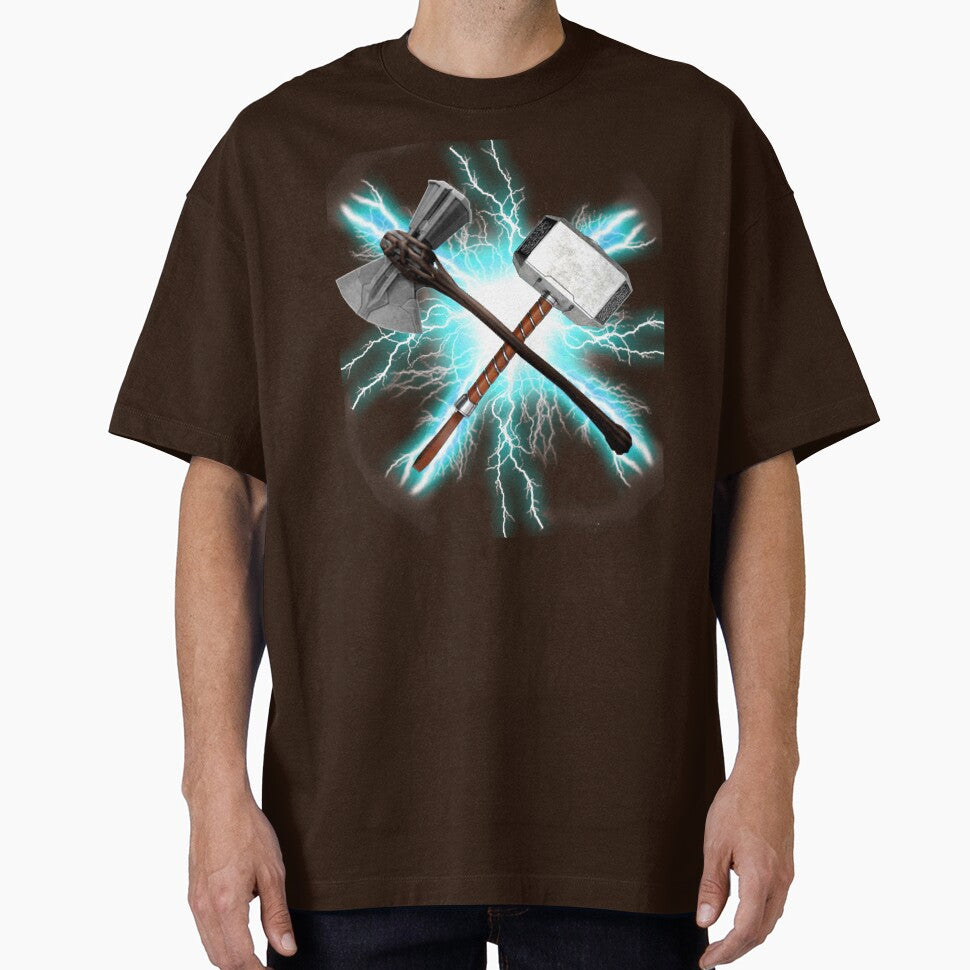 Stormbreaker and Mjolnir Thor