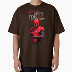 Always Ready For Any Situation Superhero Spider Action graphic Sticker