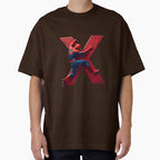 Spiderman Monogram Letter X
