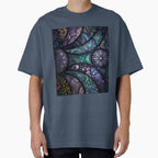 Abstract Boho Mandala Mosaic Pattern