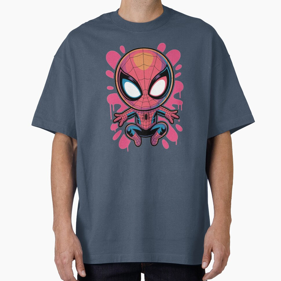 Neon Drip Spider Hero ¨C Cute Kawaii Street Art Style
