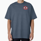 2. Children's Minimalist Spider-Man, Peter Parker, Marvel Comics, Blue Fan Art