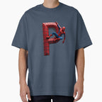 Spiderman Monogram Letter P