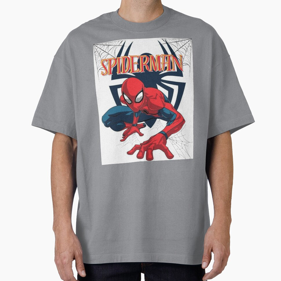 Retro Spider-Man Web Slinger Graphic Art