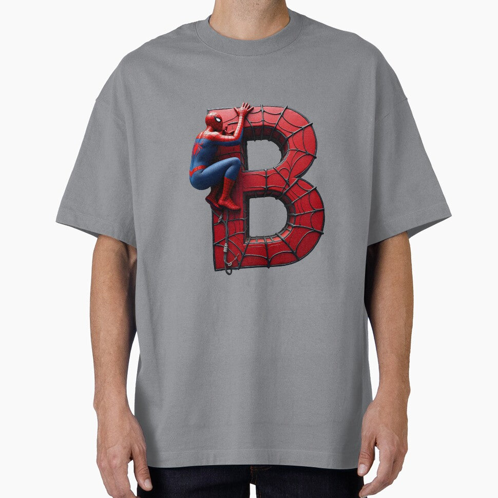 Spiderman Monogram Letter B