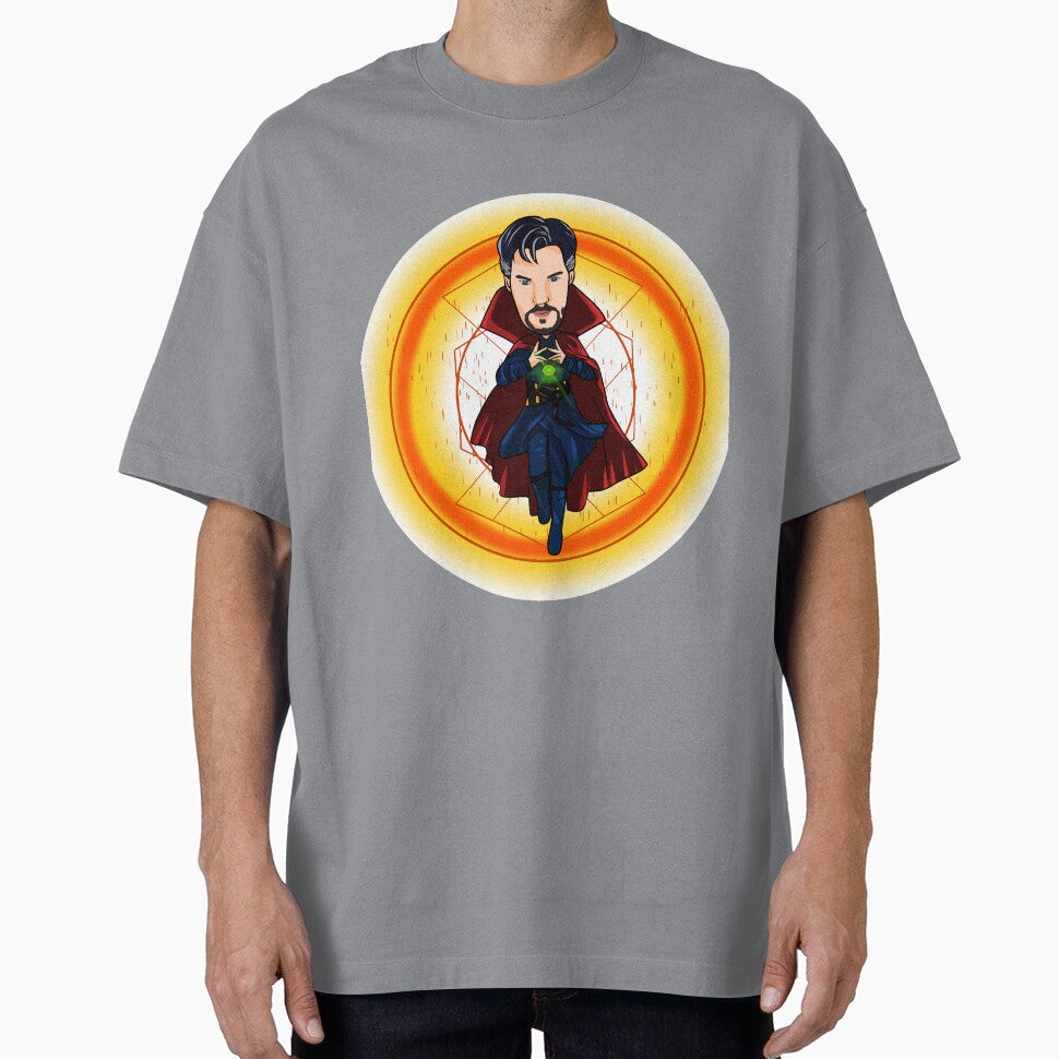 Mystic Sorcerer Cartoon Character | Magic Master Fan Art Illustration | doctor strange