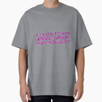 "With Great Power Comes Great Responsibilty" Inspirational Quote Pink Triangular Mosaic Design