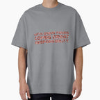 "With Great Power Comes Great Responsibilty" Inspirational Quote Red Triangular Mosaic Design