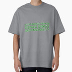 "With Great Power Comes Great Responsibilty" Inspirational Quote Green Triangular Mosaic Design