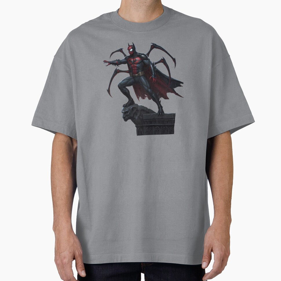 Minimalist Hero Duo: Dark Knight and Spider Profile