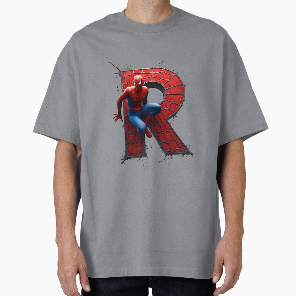 Spiderman Monogram Letter R