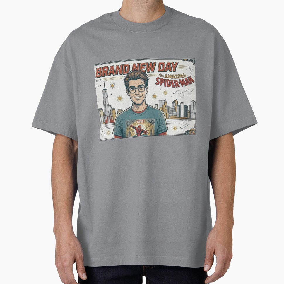 Spider-Man Brand New day Peter Parker Aesthetic Graphic Tee