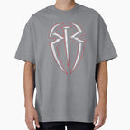 Roman Reigns Red Black Spider Distressed Logo