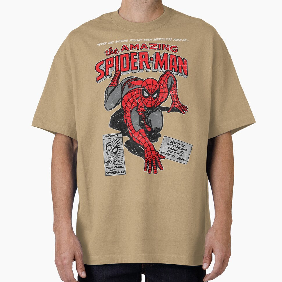 Amazing Web Hero Vintage Comic Style Action Superhero Retro