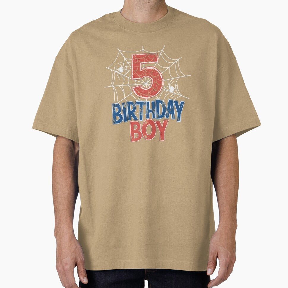 It's My 5th Birthday Spider Theme Party 5 Year Old Gift For Boys, For Kids