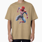 Spidey Jump Blue Background