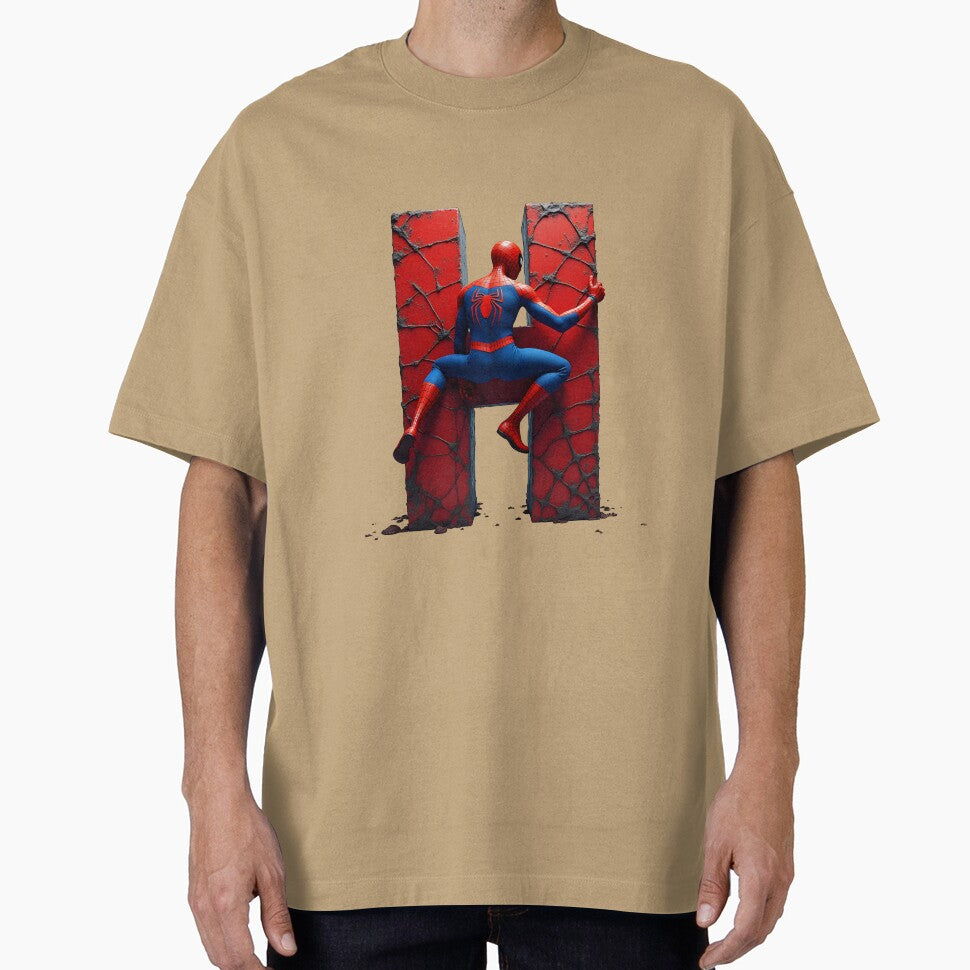Spiderman Monogram Letter H