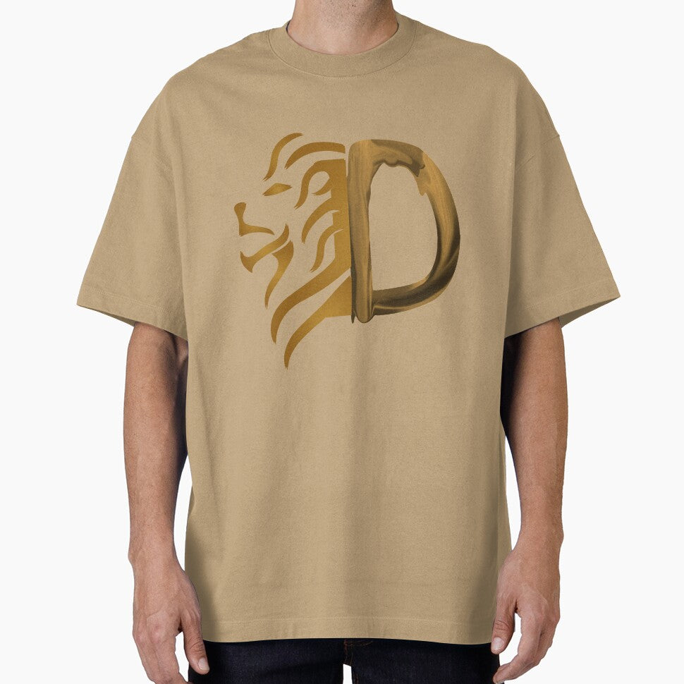 Letters D lion