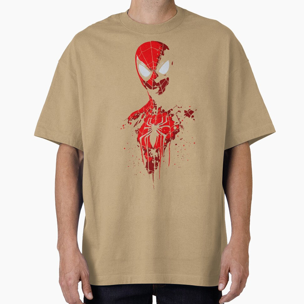 Grunge Spider-Man Portrait