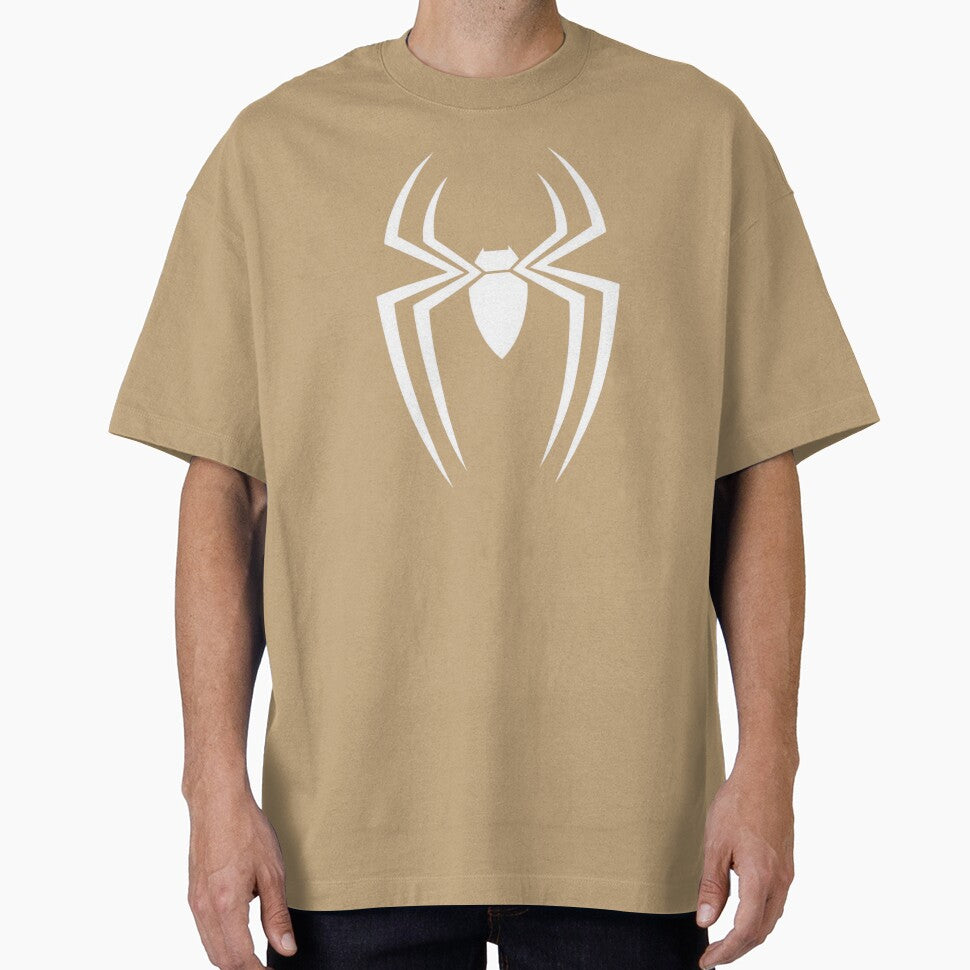Spider-Man Brand New Day White Spider Emblem Minimalist Logo