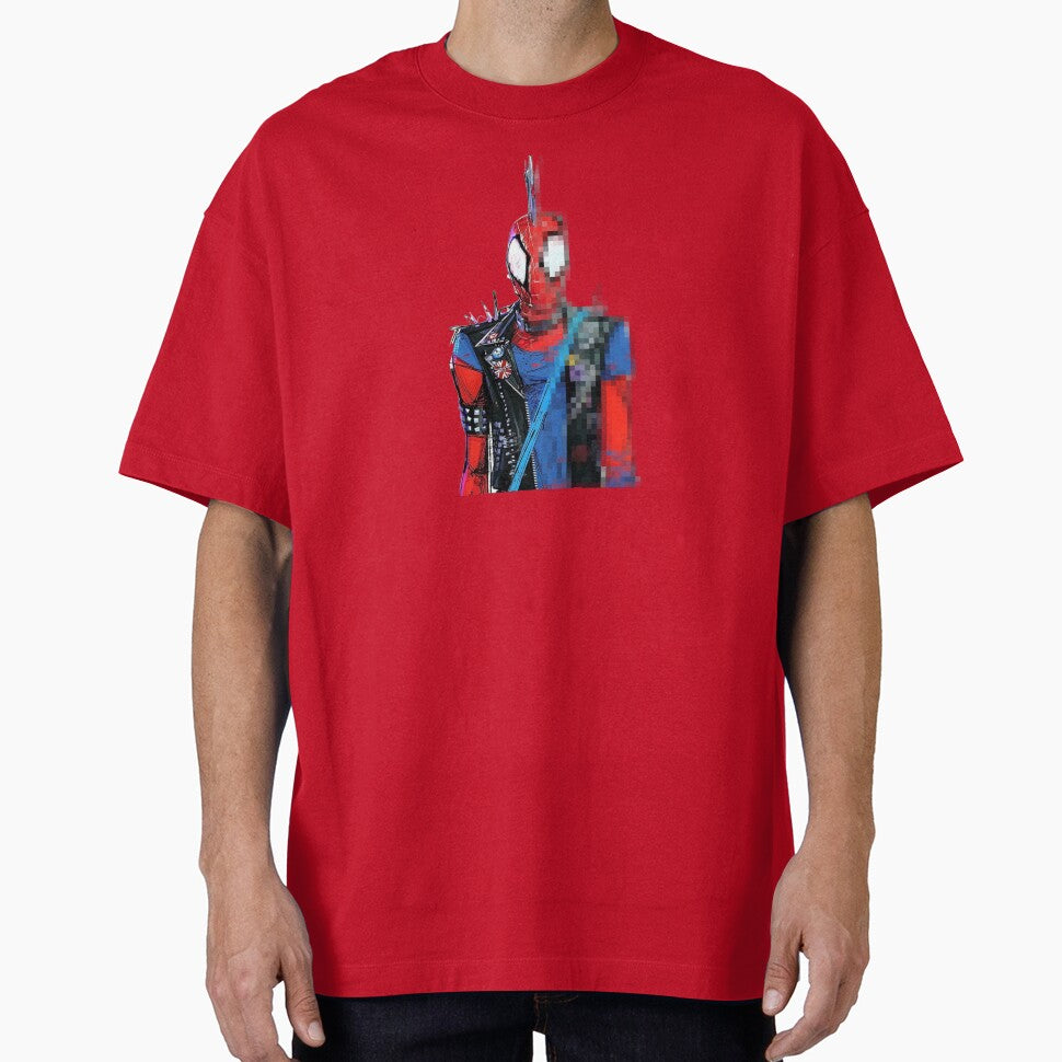 half pixeled Spiderpunk