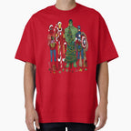 Christmas Superhero, Funny Marvel Fall, Superhero Holiday, Cartoon Character Top