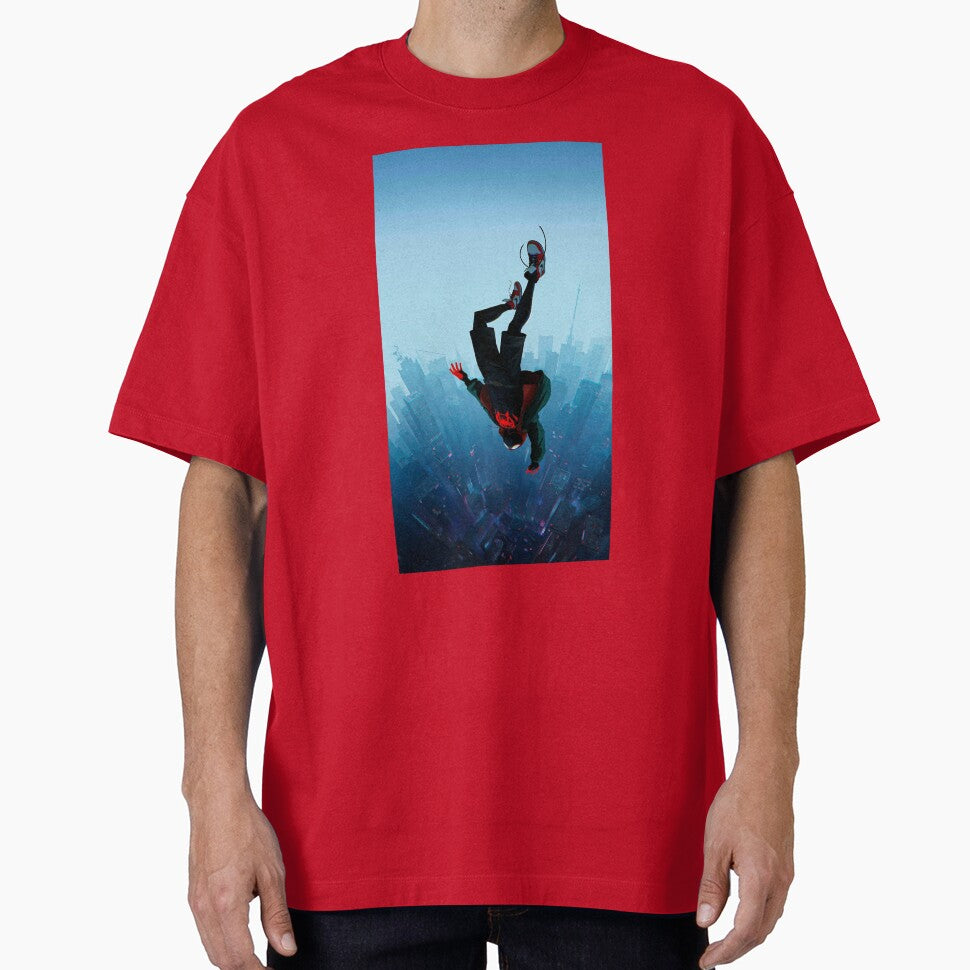 Spiderverse falling
