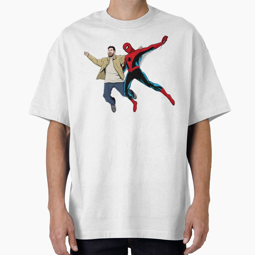 Messi and Spider-Man stickers?