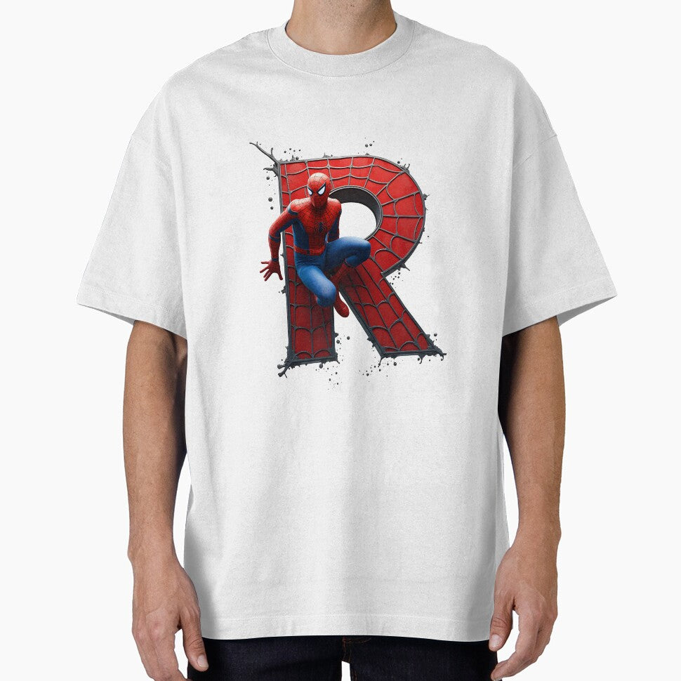 Spiderman Monogram Letter R