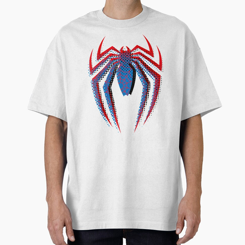 Spider Guy Dot Build Up Logo