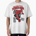 Amazing Web Hero Vintage Comic Style Action Superhero Retro Classic T Shirt