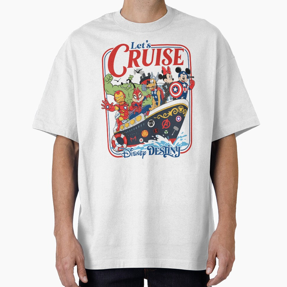 Let's Cruise Destiny Superheroes Cartoon Friends