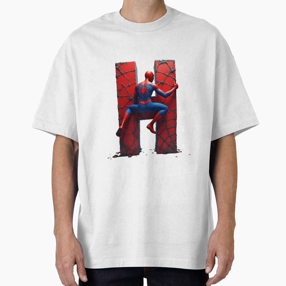 Spiderman Monogram Letter H