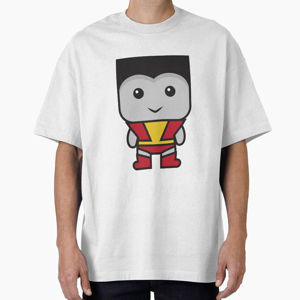 Cute Colossus X-Men Chibi Sticker | Marvel Superhero Cartoon Character